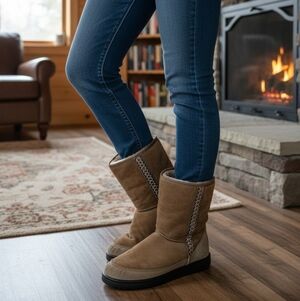 Uggs brown tribal womans 9